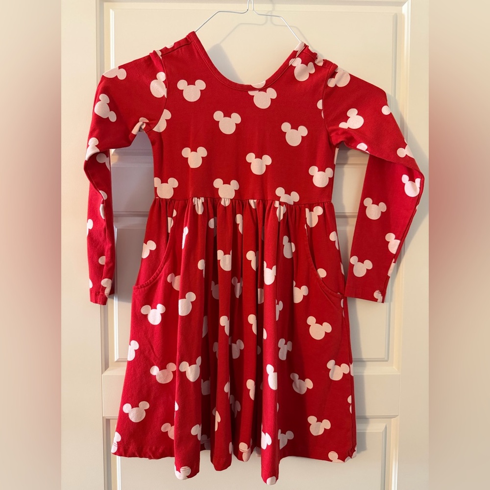 Hanna Andersson Red Mickey Mouse Dress